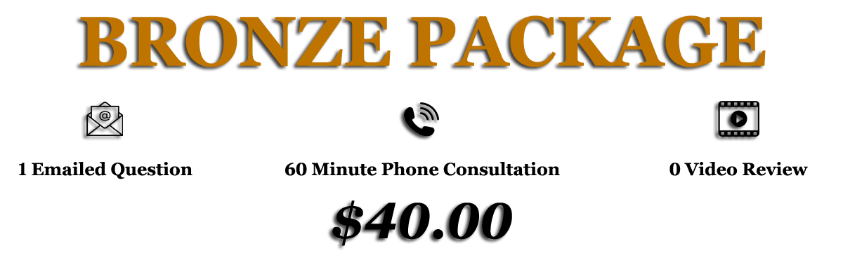 Bronze Dog Training Package